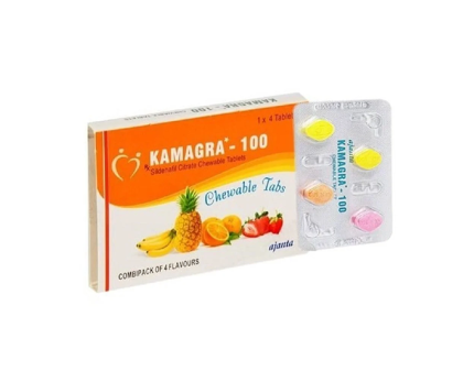 Kamagra Chewable 100 MG Tablets